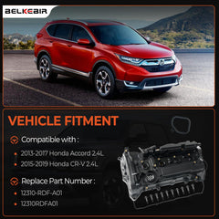 BELKEBIR valve cover gasket preinstalled, simplifies installation.