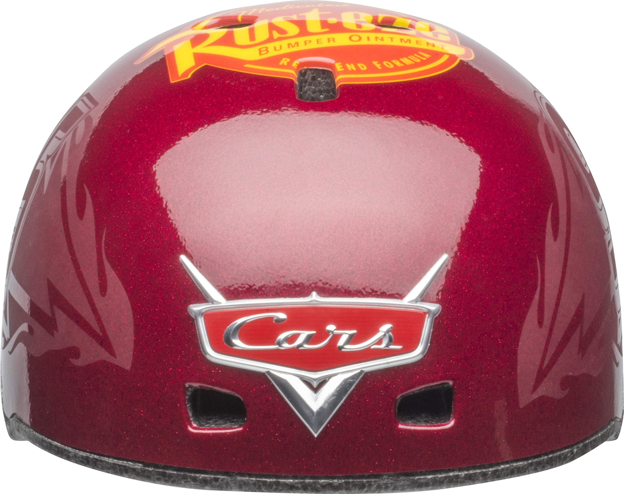 Bell multi-sport helmet styled with chrome Ghost Flame for biking, skating, and scooters