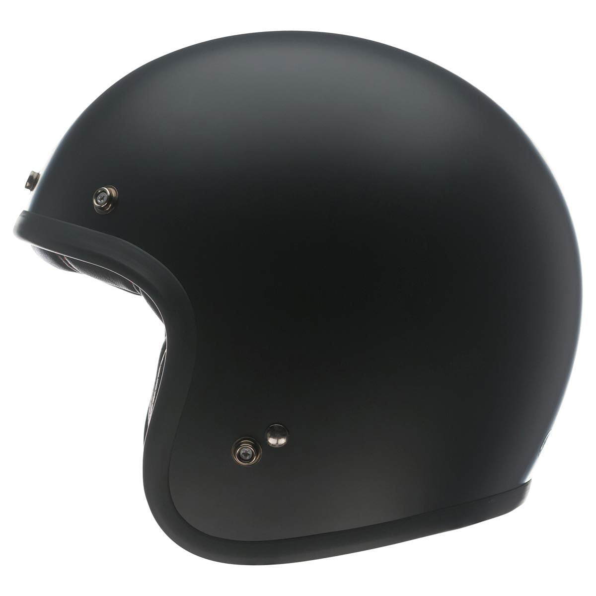 Bell Custom 500 fiberglass shell delivers durability and classic styling.