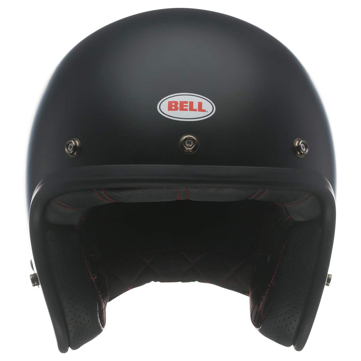 Bell Custom 500 helmet matte black side view, comfortable fit for daily commuting
