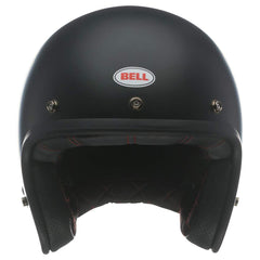 Bell Custom 500 helmet matte black side view, comfortable fit for daily commuting
