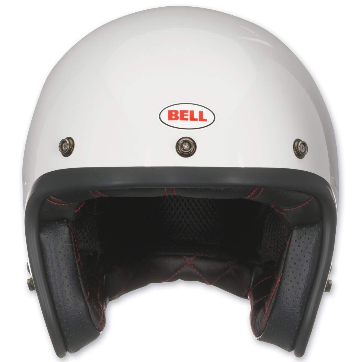 Bell Custom 500 padding close-up shows Ionic+ fabric and stitching