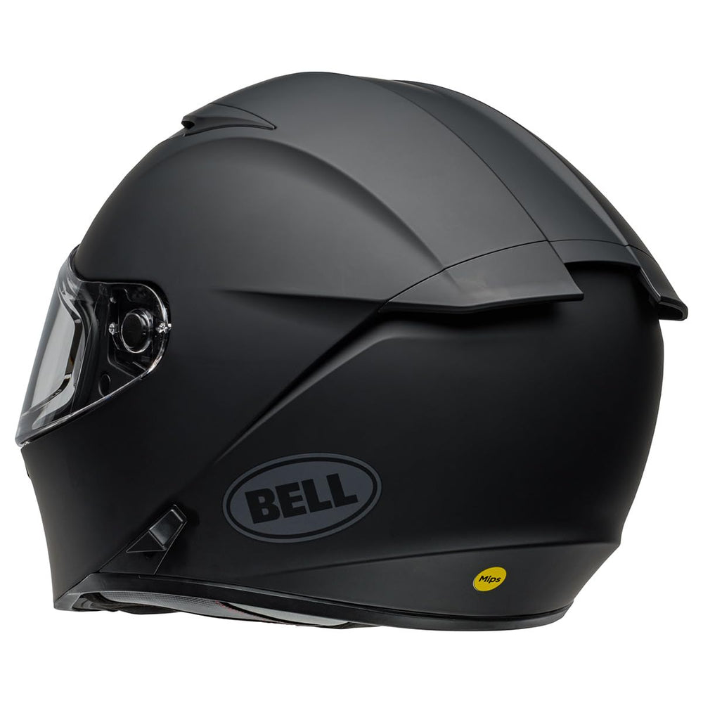 Bell Lithium MIPS helmet side profile showing sleek shell lines for touring.