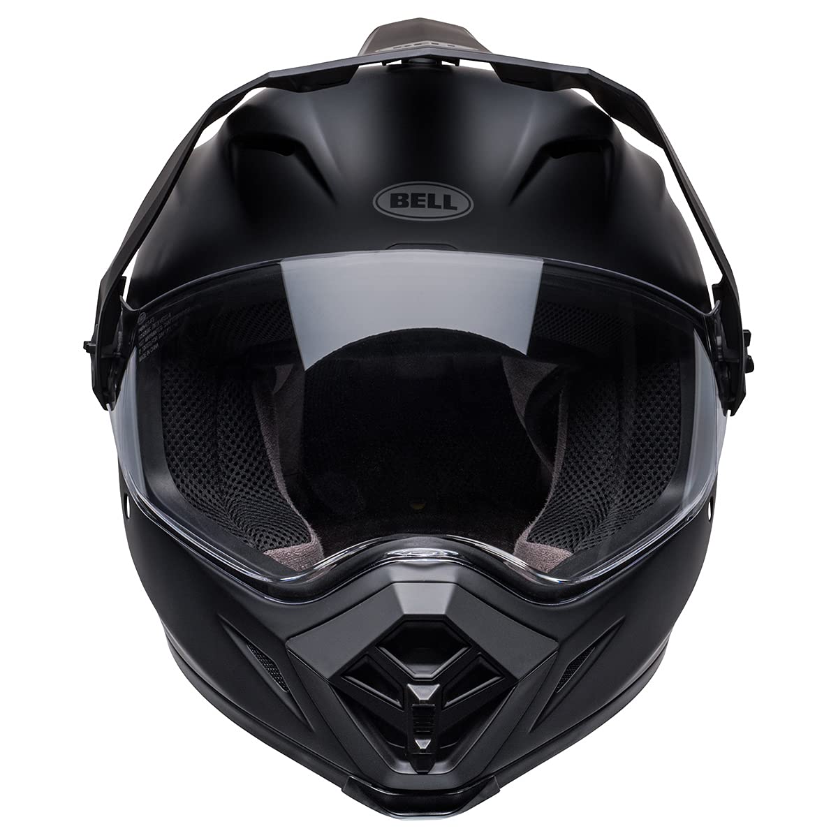 Bell MX-9 Adventure helmet, side view highlighting venting for hot days.