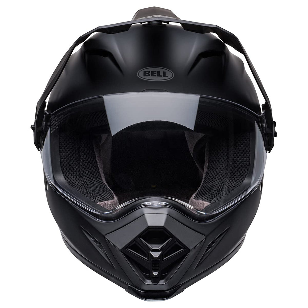 Bell MX-9 Adventure MIPS helmet side profile shows venting for hot days.