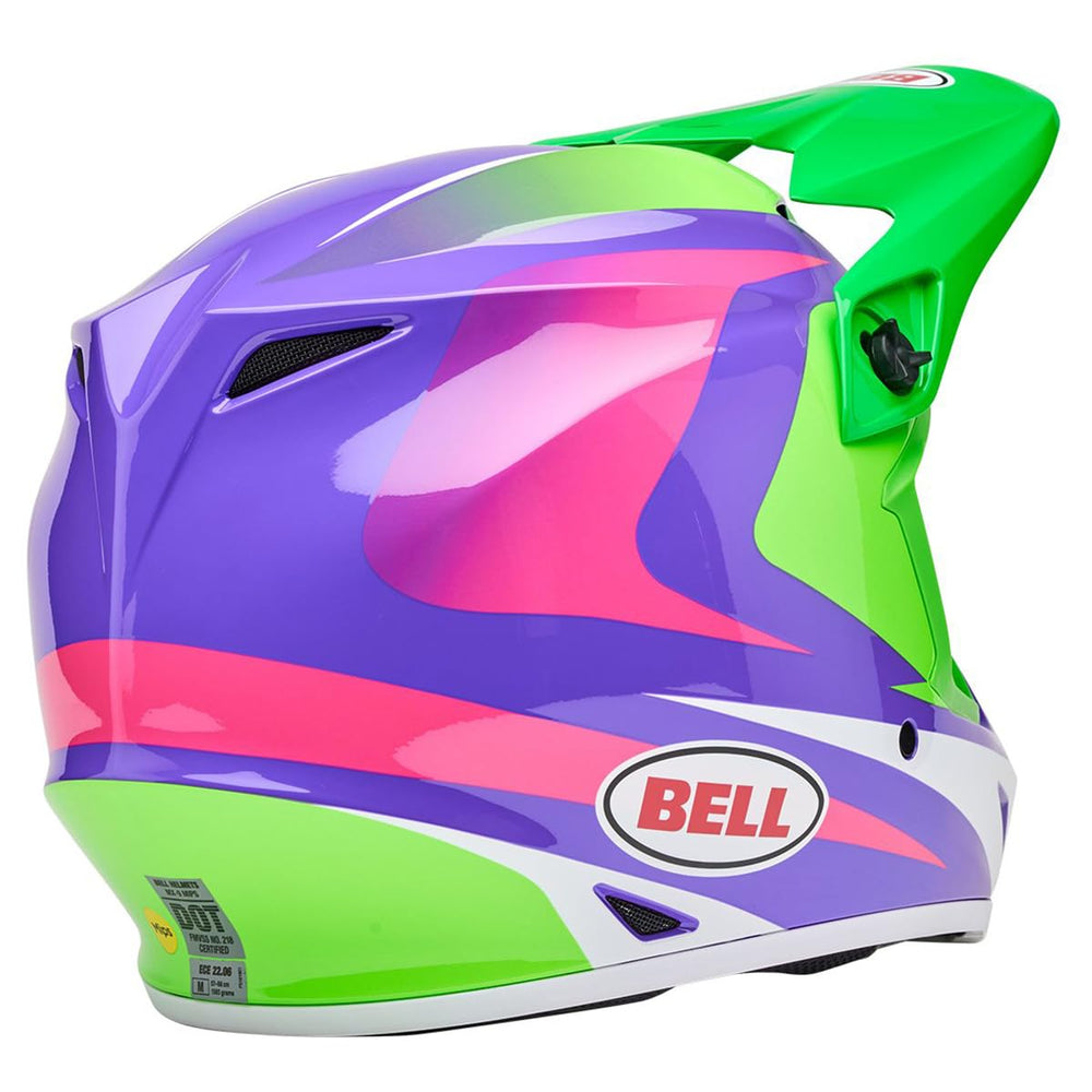 Bell MX-9 MIPS multiple shell sizes for a precise fit.