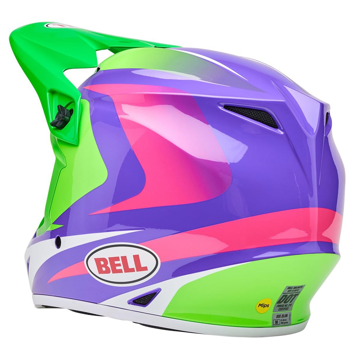 Bell MX-9 MIPS ventilation system keeps you cool during hot sections.