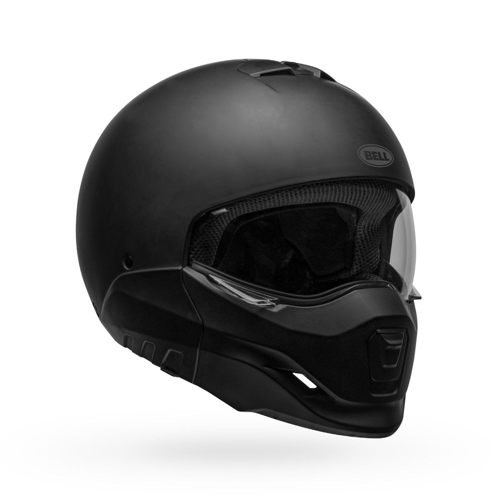 Inside the Bell Powersports Broozer, eyewear arm pockets keep glasses secure.