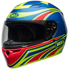 Bell Qualifier Conduit Gloss Retina Blue interior Ionic+ padding for quick-dry sweat control