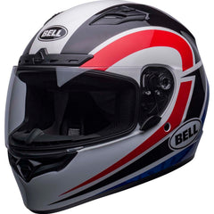 Bell Qualifier DLX MIPS Blitz helmet back view showing streamlined aerodynamics.