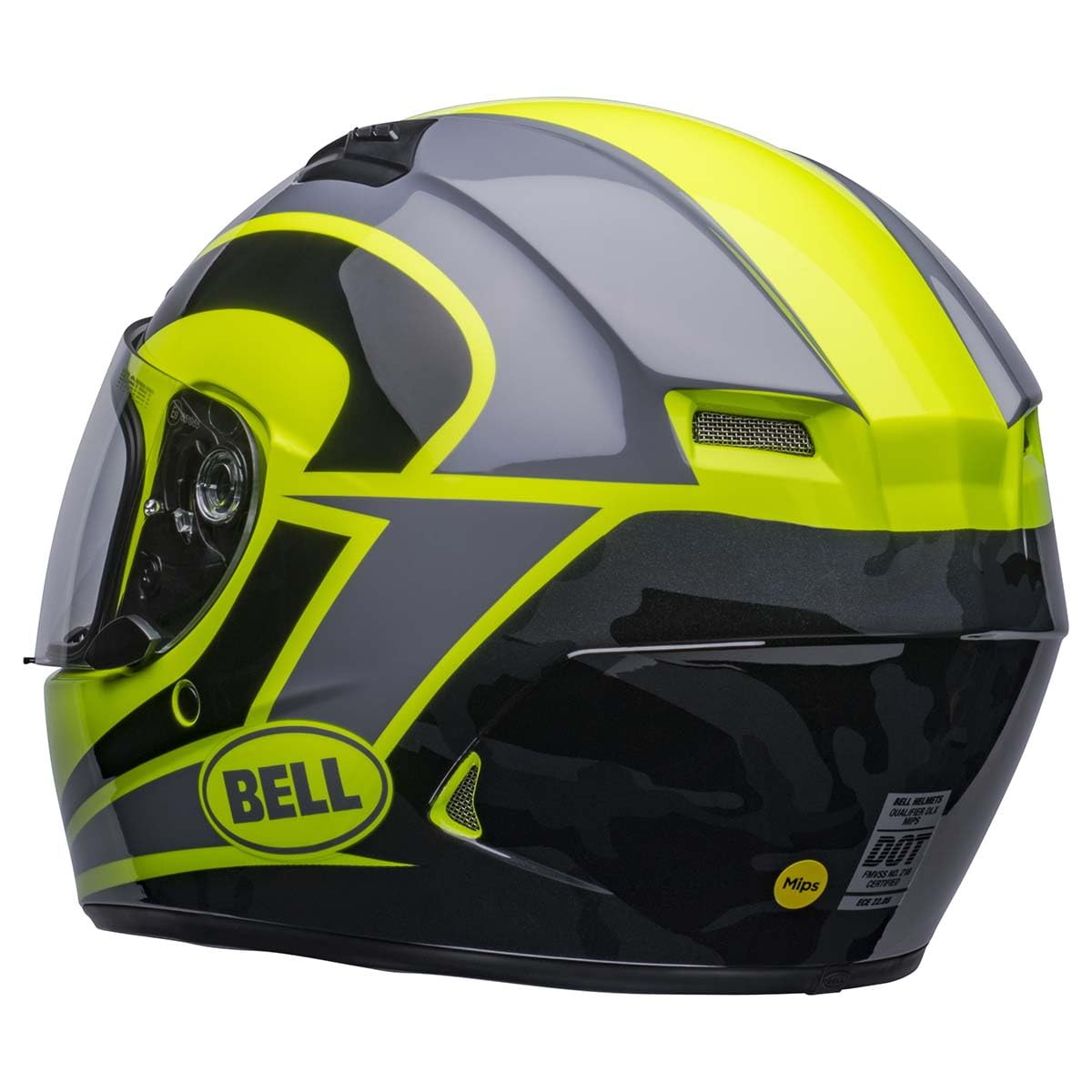 Bell Qualifier DLX MIPS Blitz helmet, ventilation ports, airflow helps cooling during rides