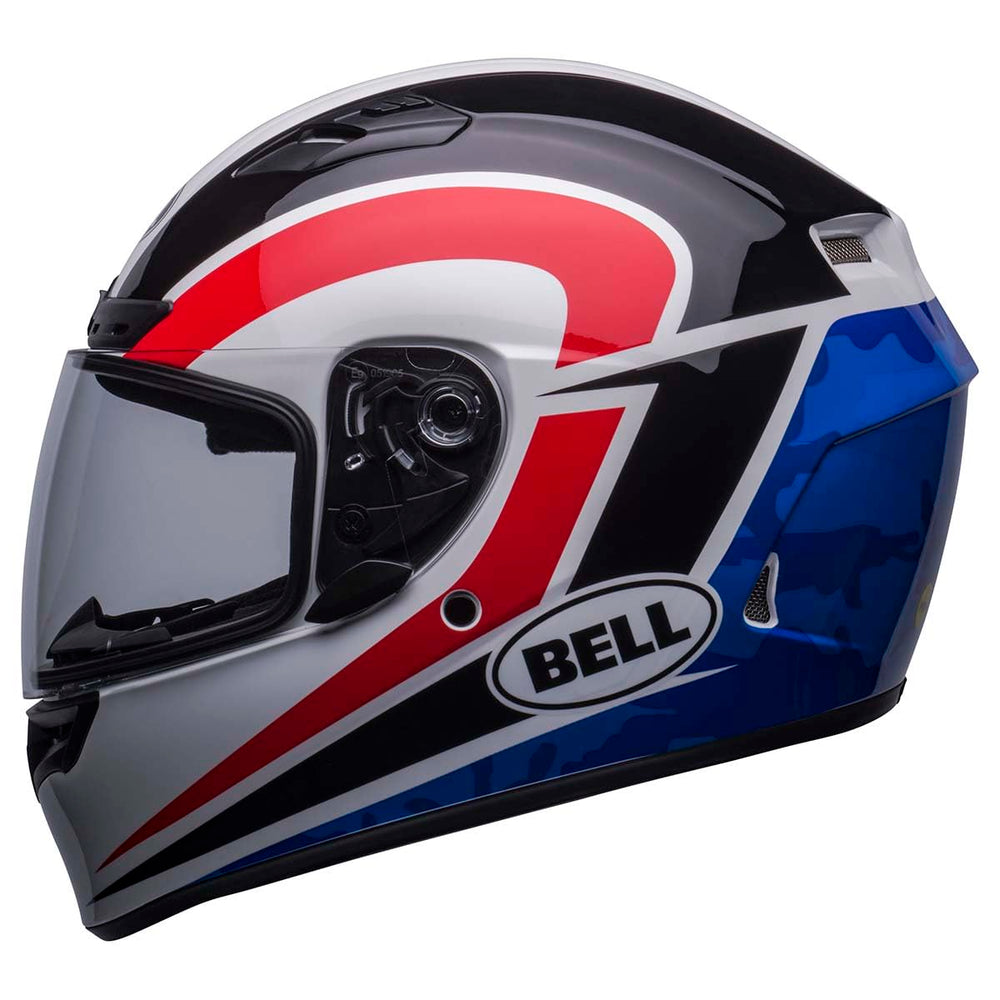 Bell Qualifier DLX MIPS Blitz ventilation in action for cool, comfortable rides.