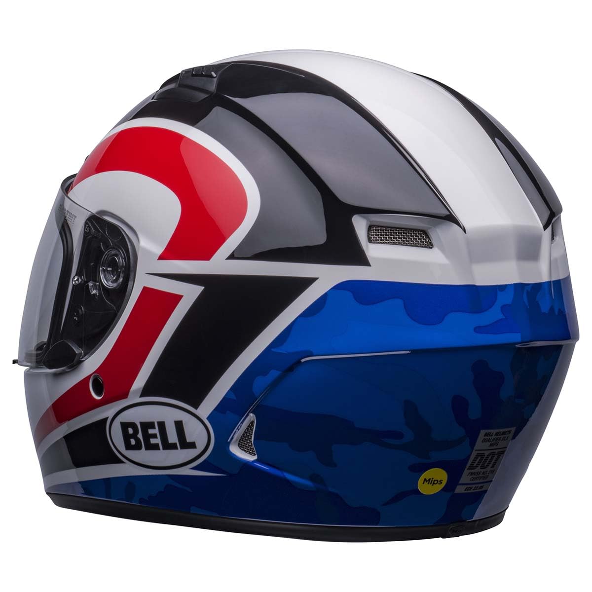Bell Qualifier DLX MIPS Blitz padding interior dries quickly and resists odor.