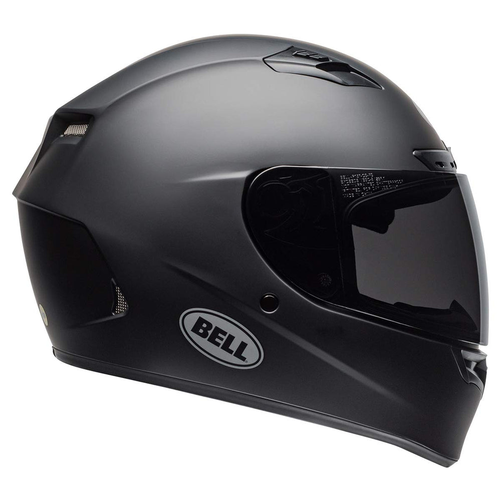 Bell Qualifier DLX MIPS matte black front view for enhanced airflow during rides