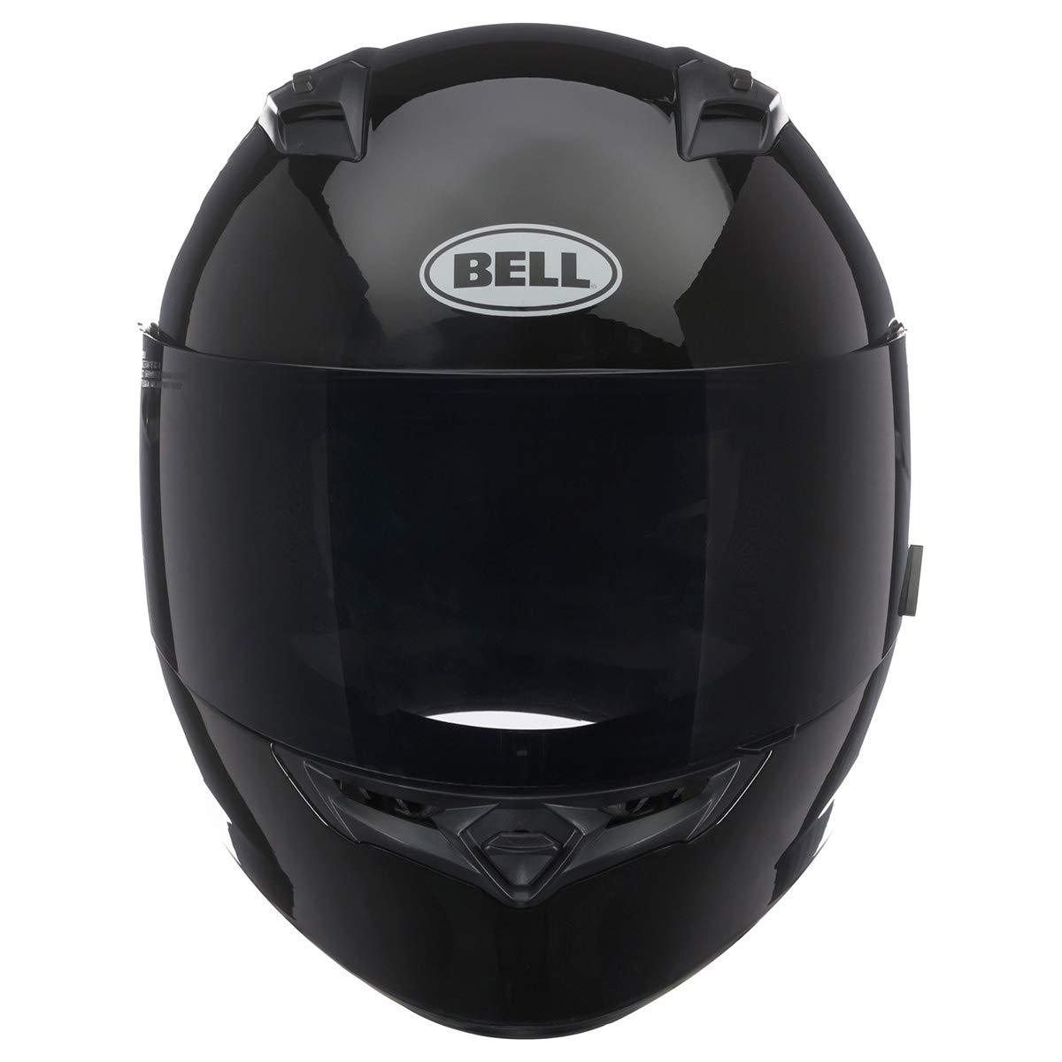 Bell Qualifier helmet top-vent close-up, features breathable airflow to stay cool.
