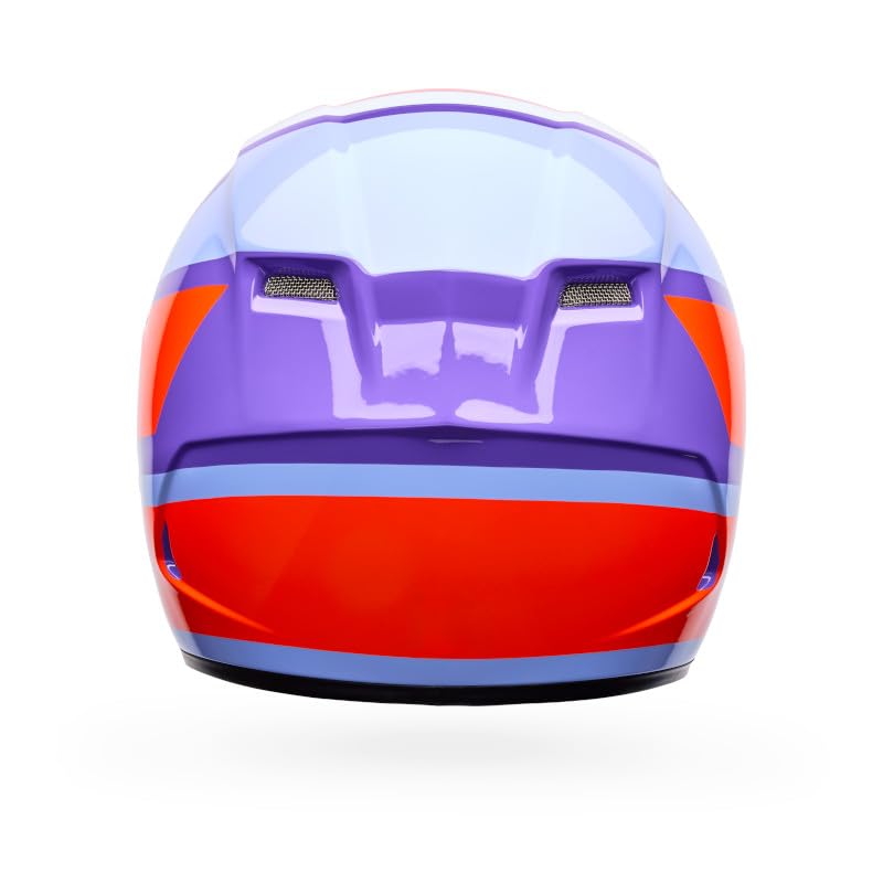 Bell Qualifier helmet shield close-up highlighting anti-scratch and fog resistance.