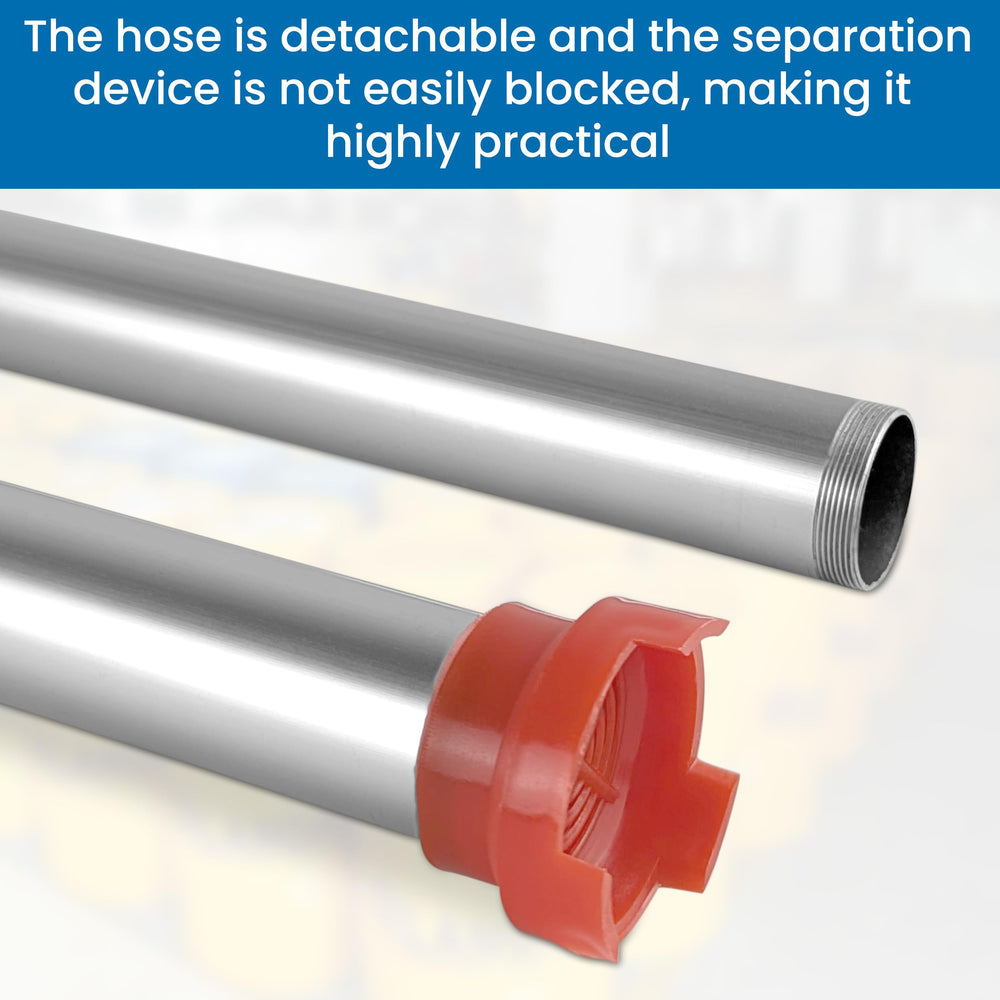 Bellima drum pump shows 20 LPM flow rate for quick transfers.