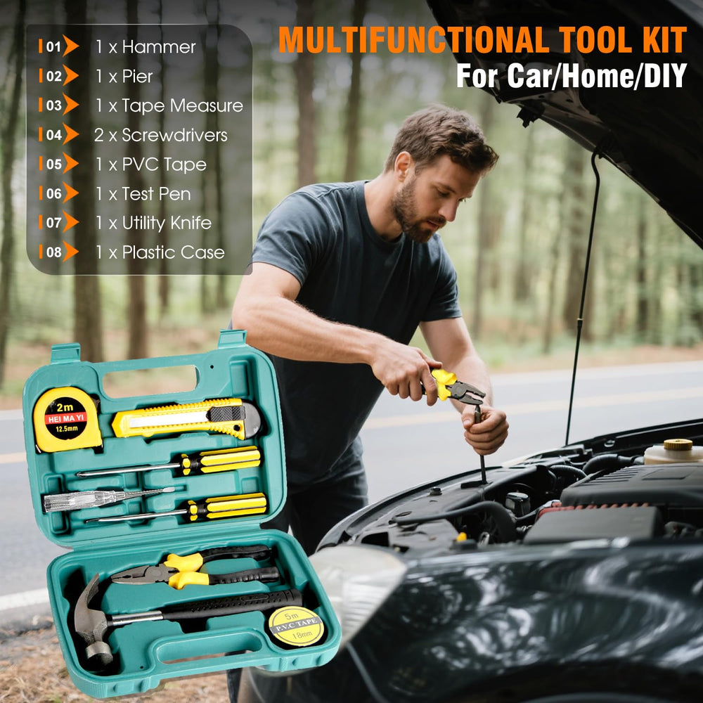 Beloskida repair tools kit supports quick on-road fixes.