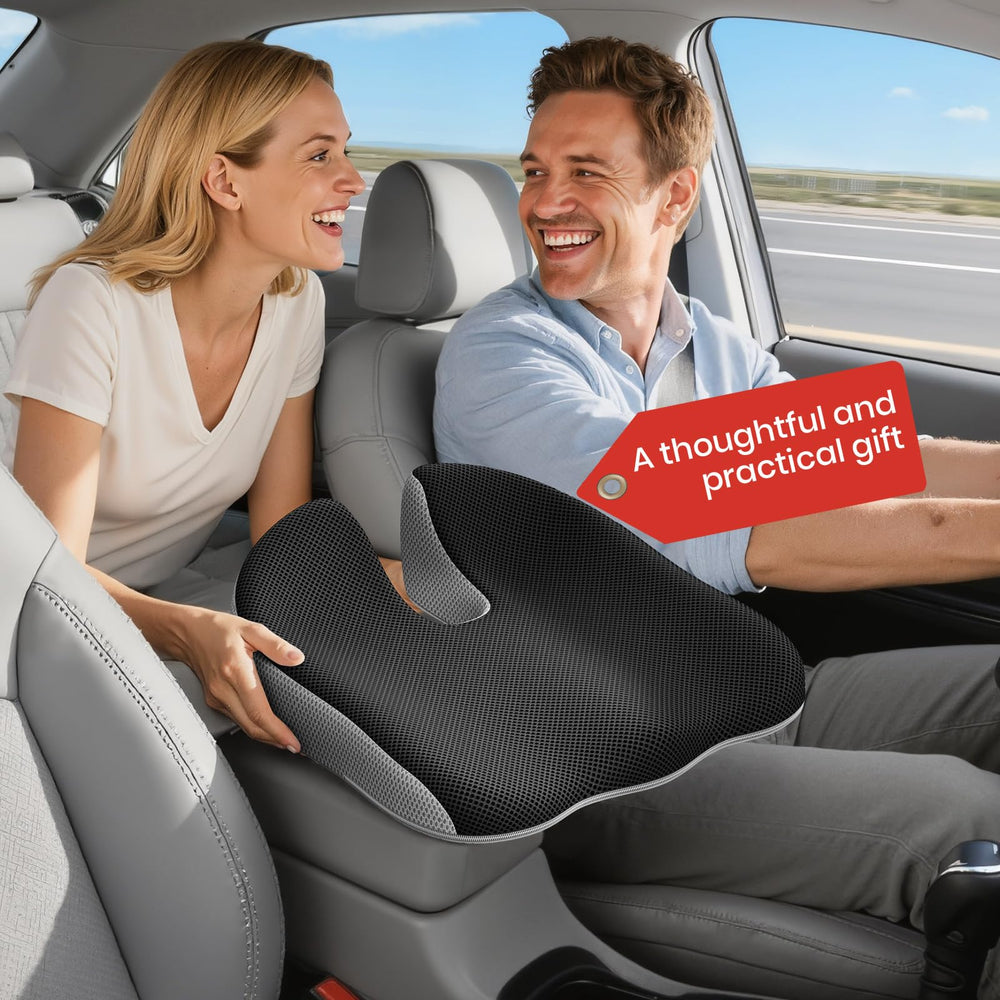 Benazcap 5-in-1 use-cases illustrating cars, trucks, wheelchairs, airplanes, office.