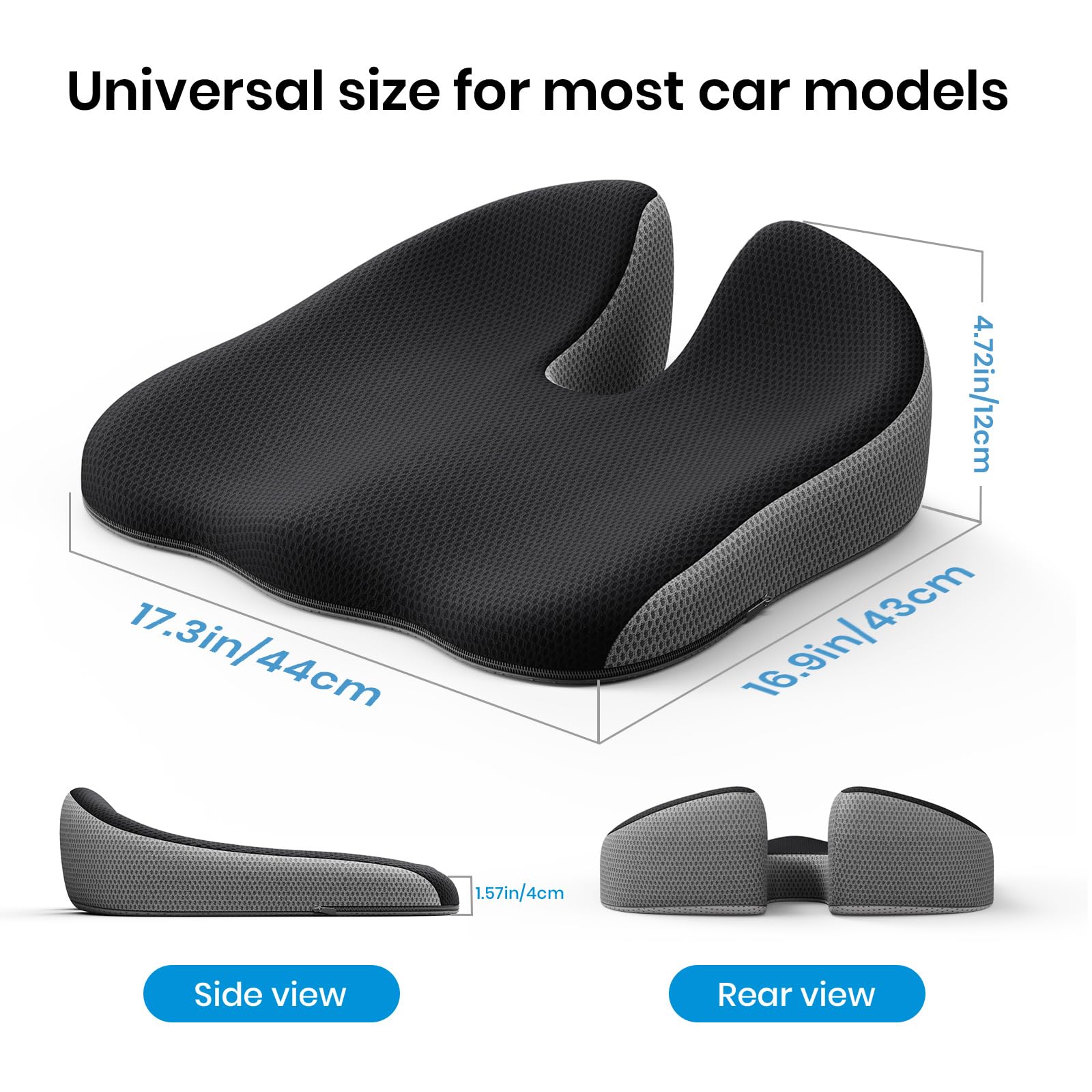 Benazcap anti-slip underside ensuring a secure non-shifting setup.
