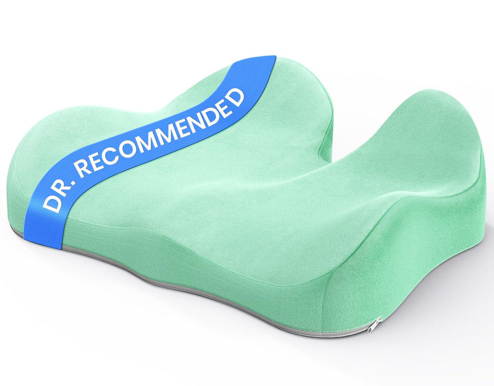 Benazcap seat cushion memory foam contour provides supported comfort on long drives.