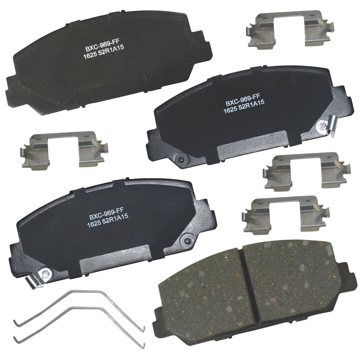 Bendix Premium Ceramic Front Brake Pads for Acura ILX: smooth daily braking and durable wear resistance.