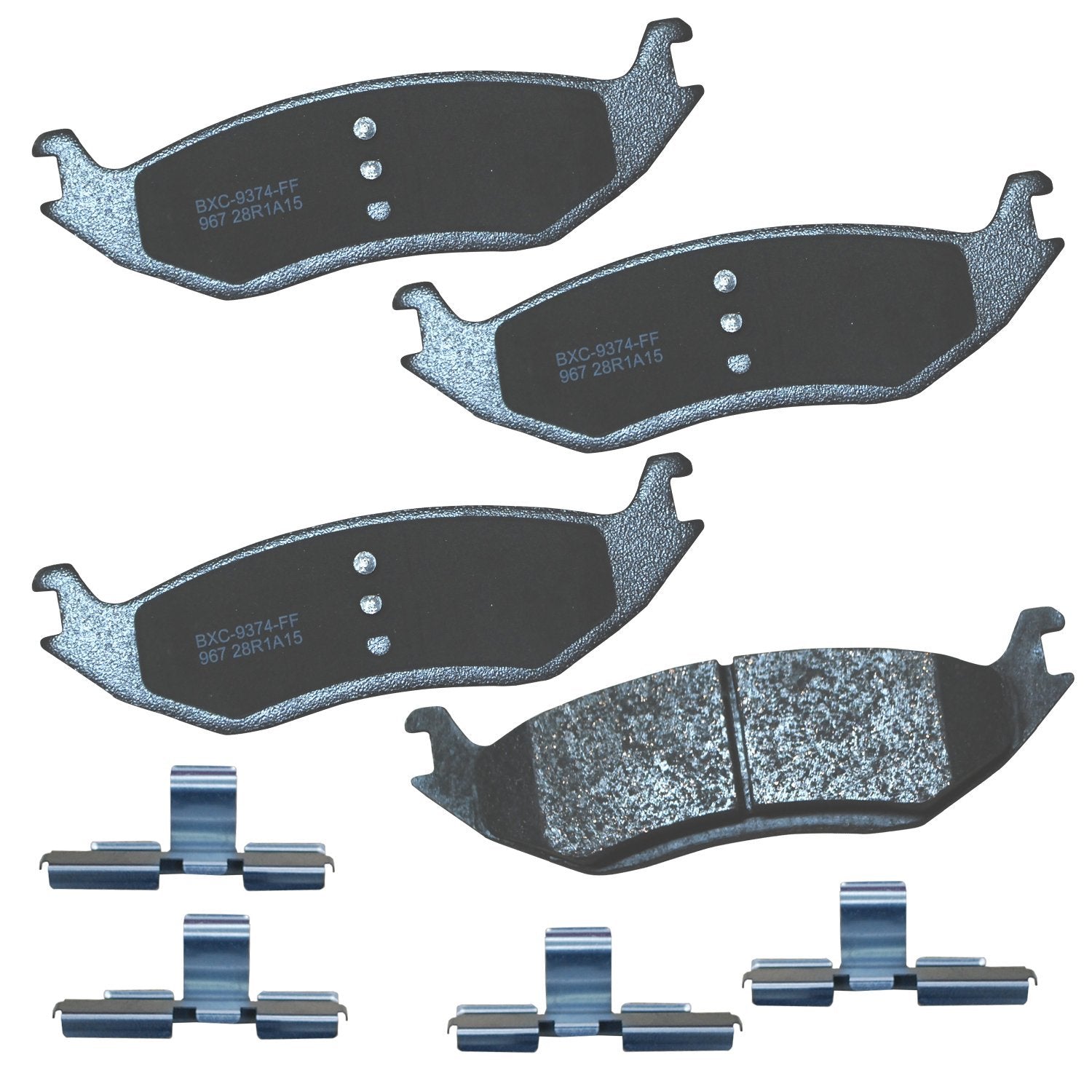 Bendix Premium ceramic rear brake pad for Chrysler Aspen—OE-like braking performance