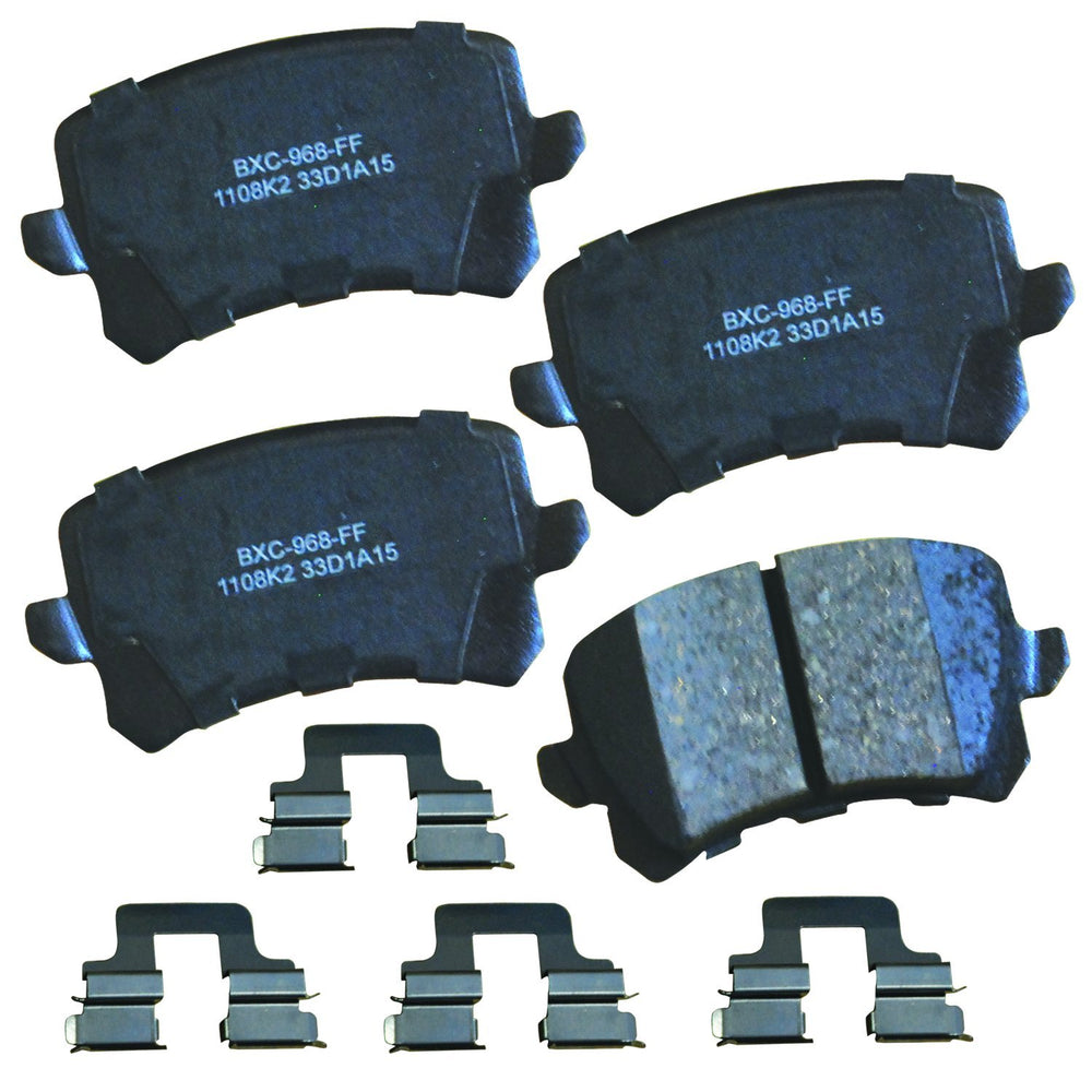 Bendix Premium SBC1108K2 rear brake pad for VW group models.