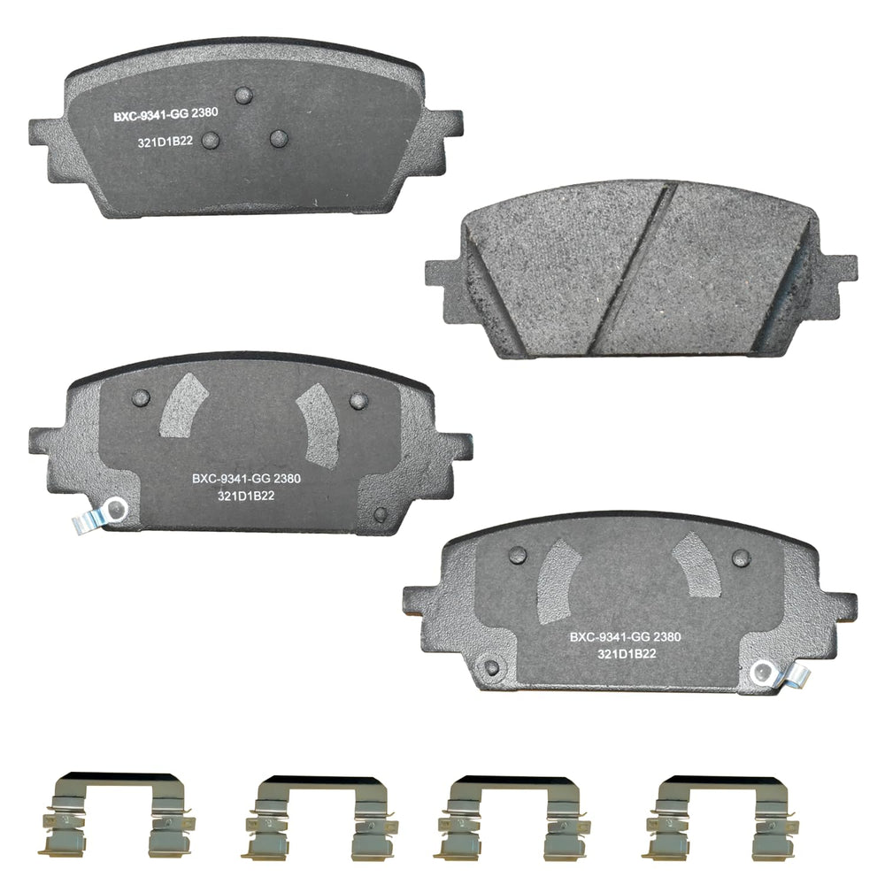 Bendix Premium SBC2380 front brake pad in ceramic, designed for durable everyday braking.