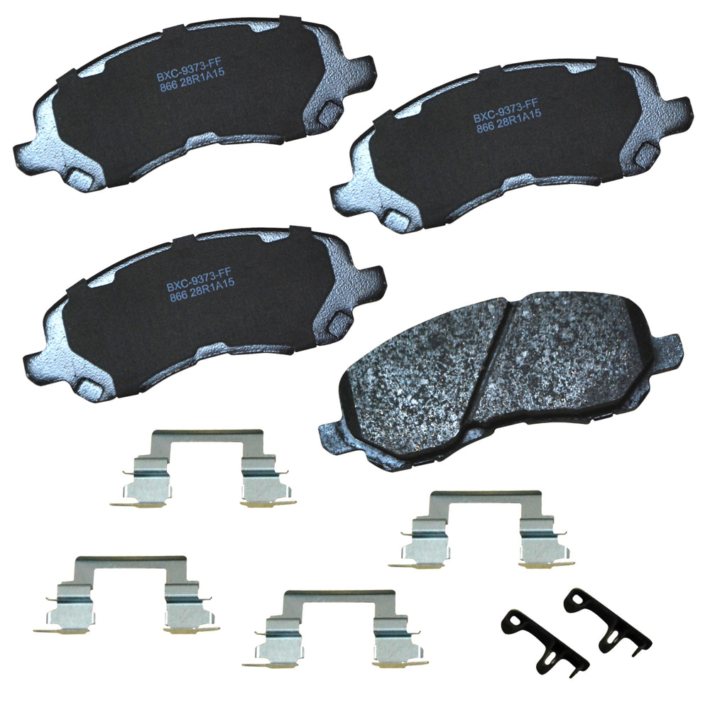 Bendix Premium SBC866 ceramic front brake pad for Chrysler 200 delivers smooth daily braking