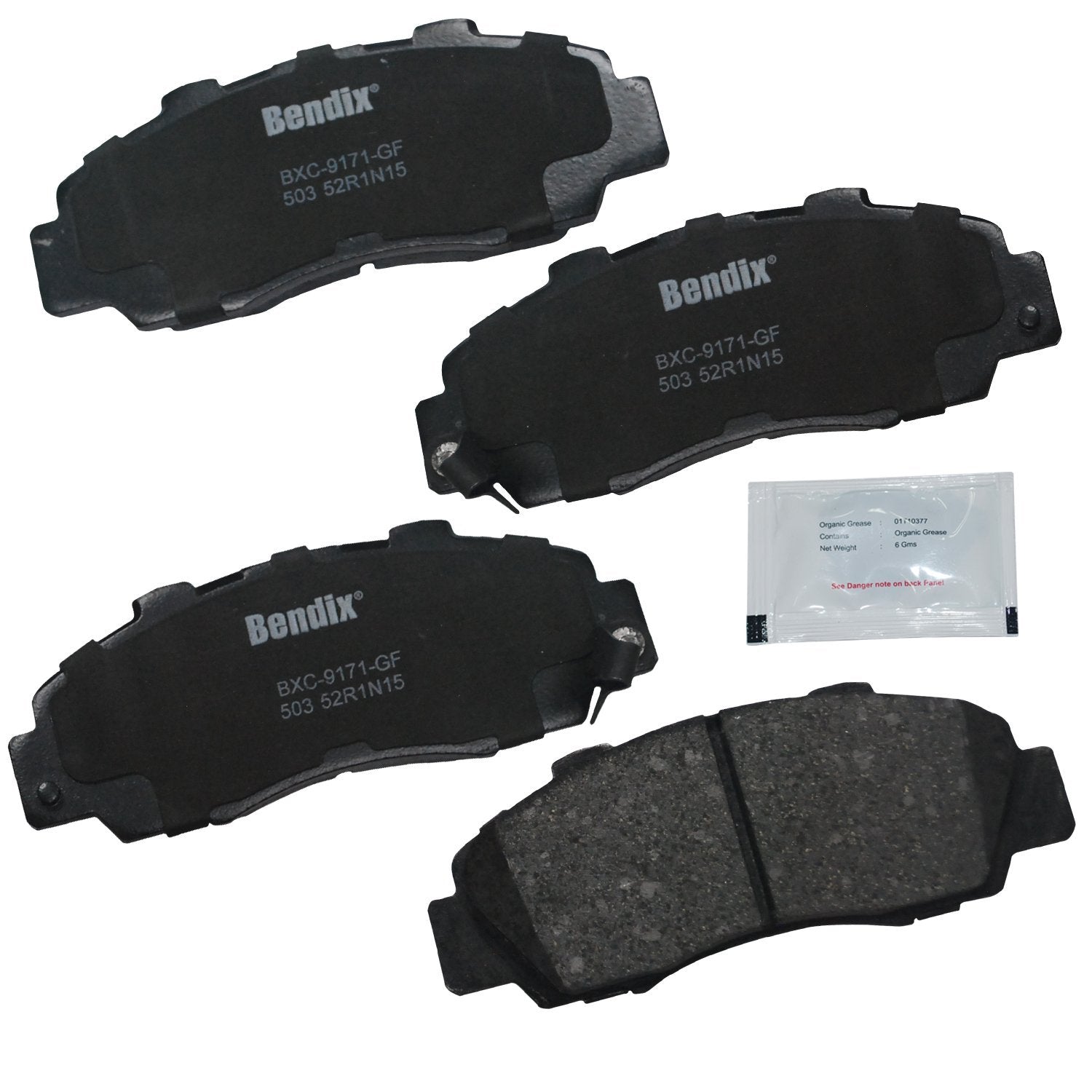 Bendix Priority1 ceramic front brake pads for Acura CL offer quiet, reliable stopping.