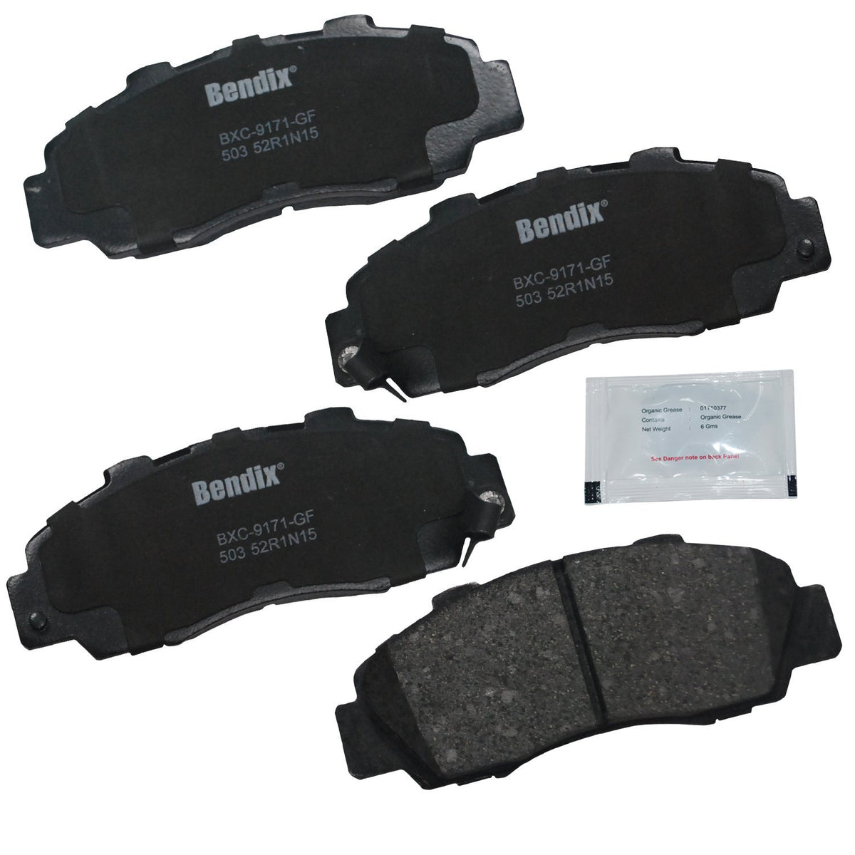 Bendix Priority1 ceramic front brake pads for Acura CL offer quiet, reliable stopping.