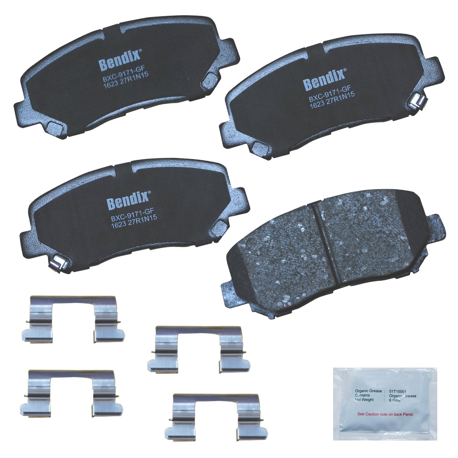 Bendix Priority1 ceramic front brake pads for Mazda CX-5 provide an OE-grade fit.