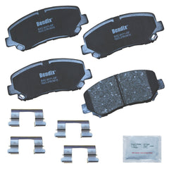 Bendix Priority1 ceramic front brake pads for Mazda CX-5 provide an OE-grade fit.