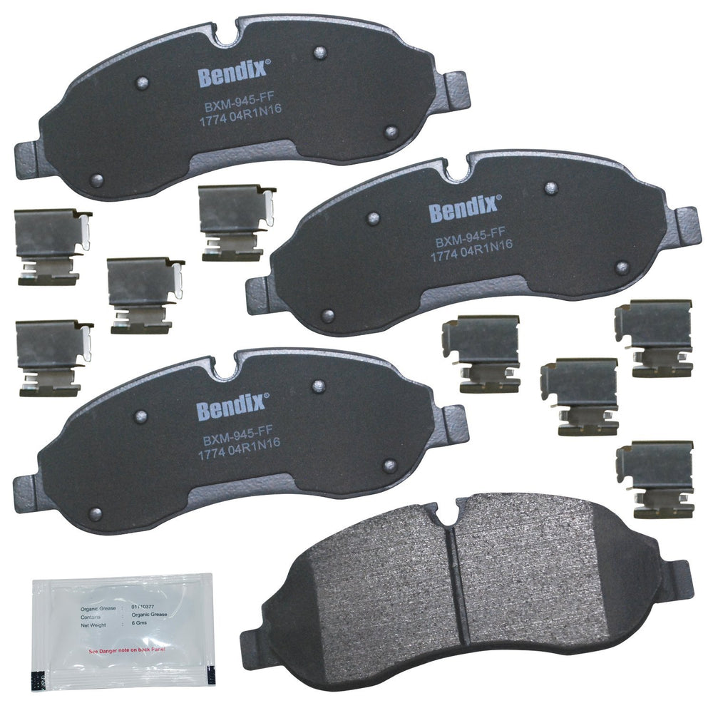 Bendix Priority1 front brake pads for Ford Transit offer reliable OE-style stopping