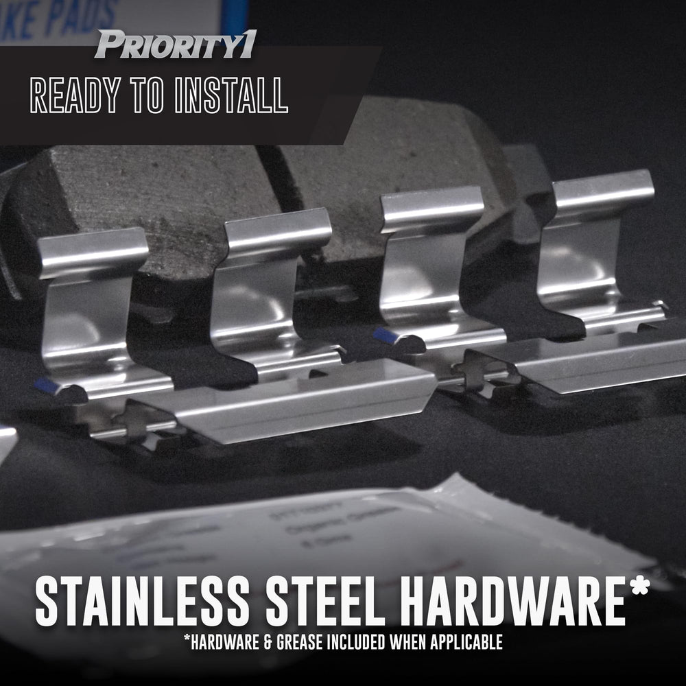 Bendix Priority1 compatibility for Acura TSX and Honda Accord ensures easy replacement.