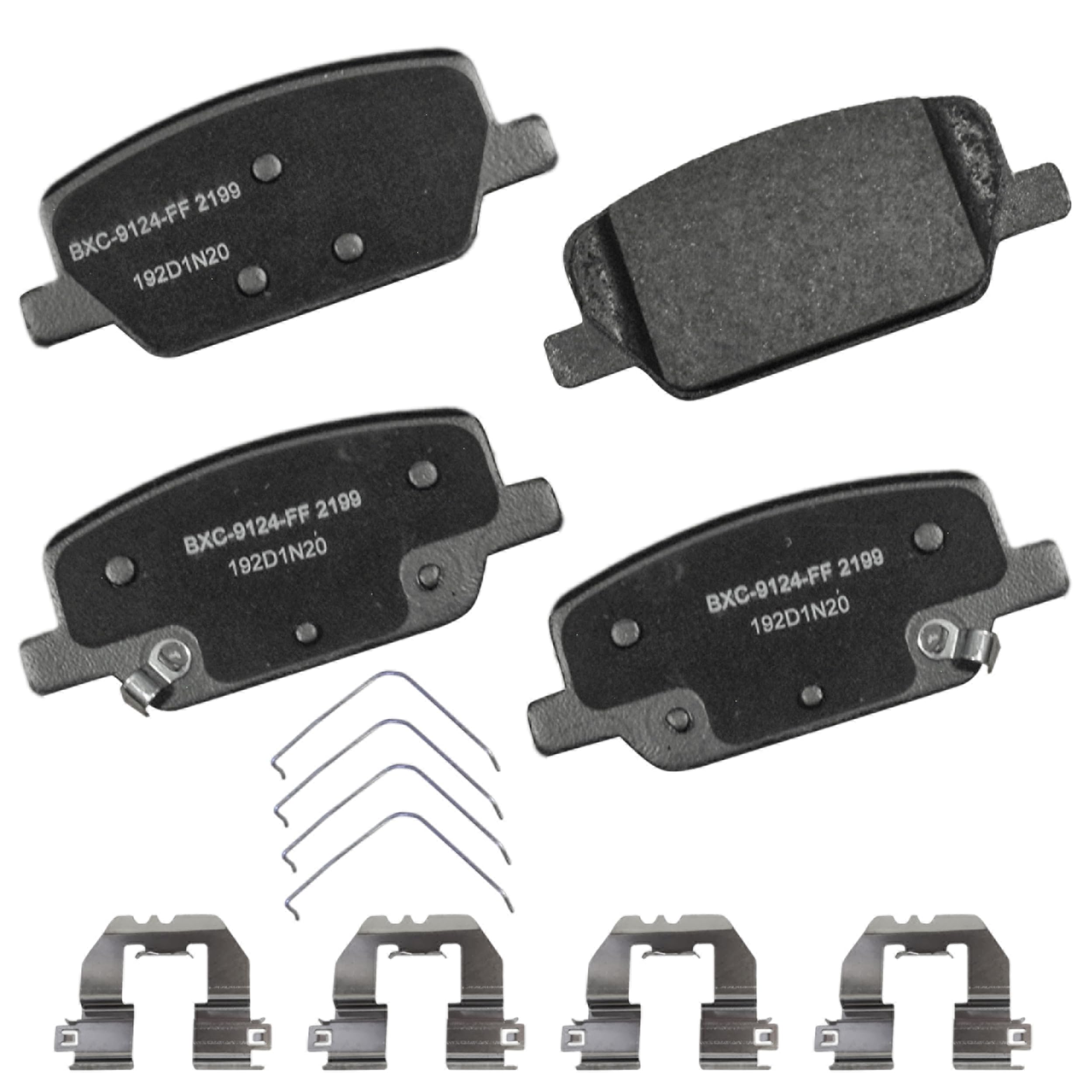 Bendix SBC2199 ceramic rear brake pads for Hyundai Palisade offer reliable daily braking performance