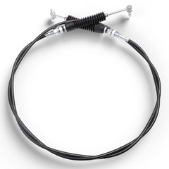 BENERAY 7081883 shift cable close-up shows durable aluminum-ABS construction.