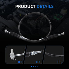 BENERAY 7081883 shift cable measures 105 inches for direct replacement.