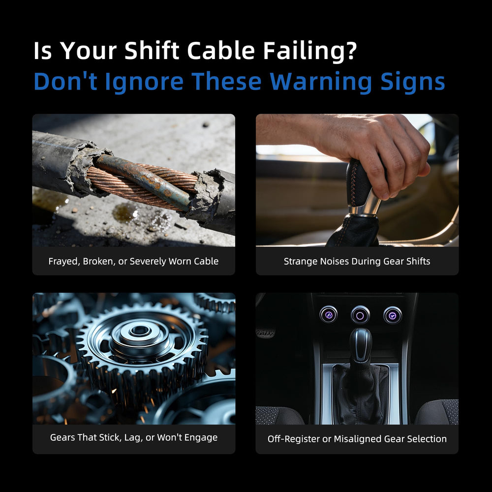 BENERAY shift cable QC passed label confirms quality.