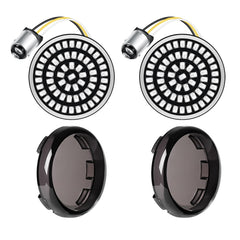 Benlari 2inch rear turn signal assembly shown for Harley models with high visibility