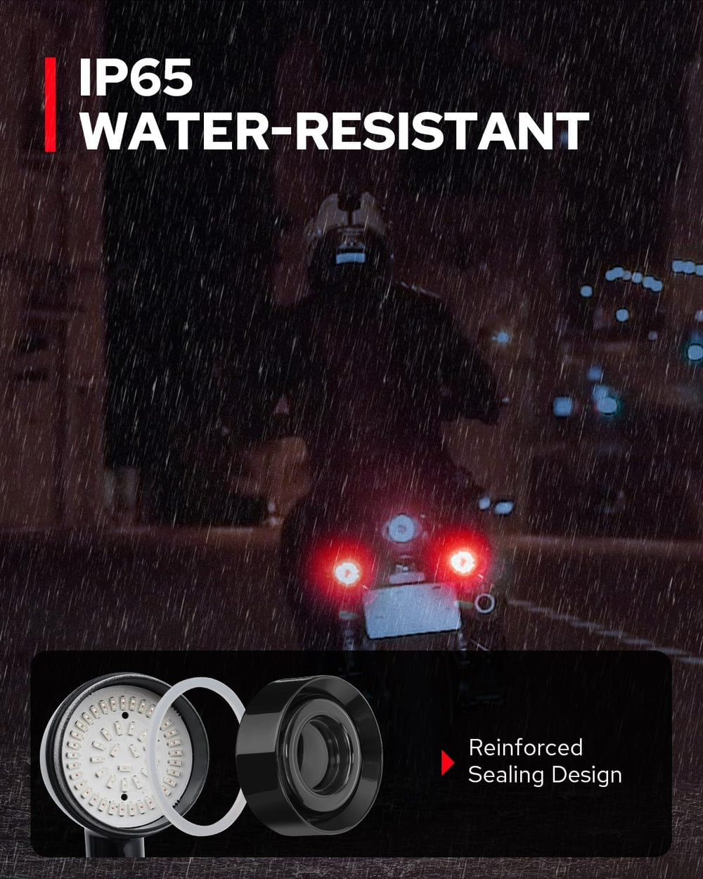 Benlari amber and red light visual for daytime and night use