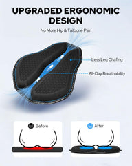 Benlari gel seat pad made with TPE material for shock absorption