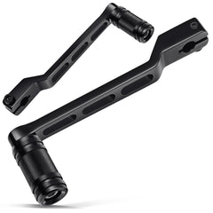 Benlari heel toe shifter pegs closeup with durable black finish