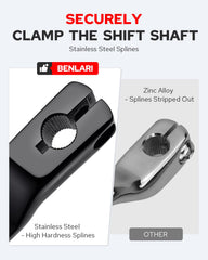 Installed Benlari shifter pegs on Harley Touring model