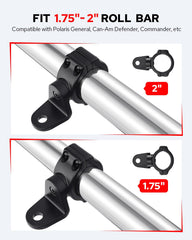 Benlari UTV flag mount, die-casting aluminium, offers strong, stable mounting.