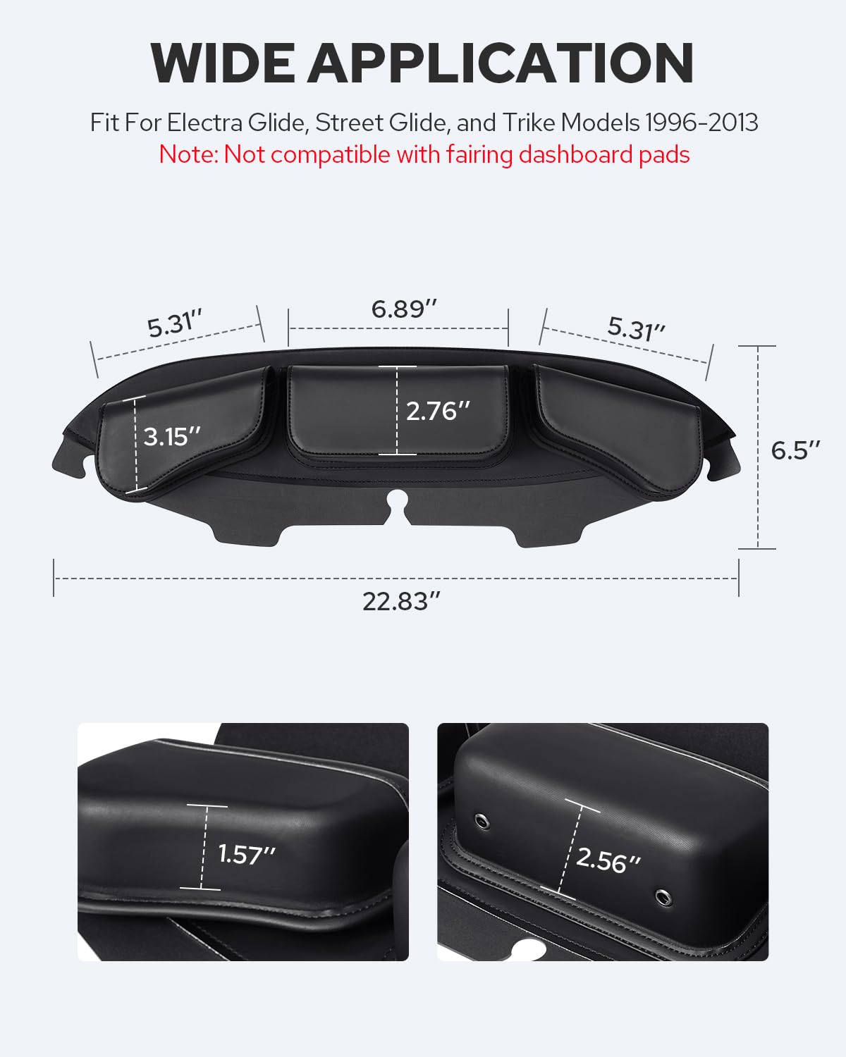 Benlari windshield bag includes easy installation instructions for quick setup.