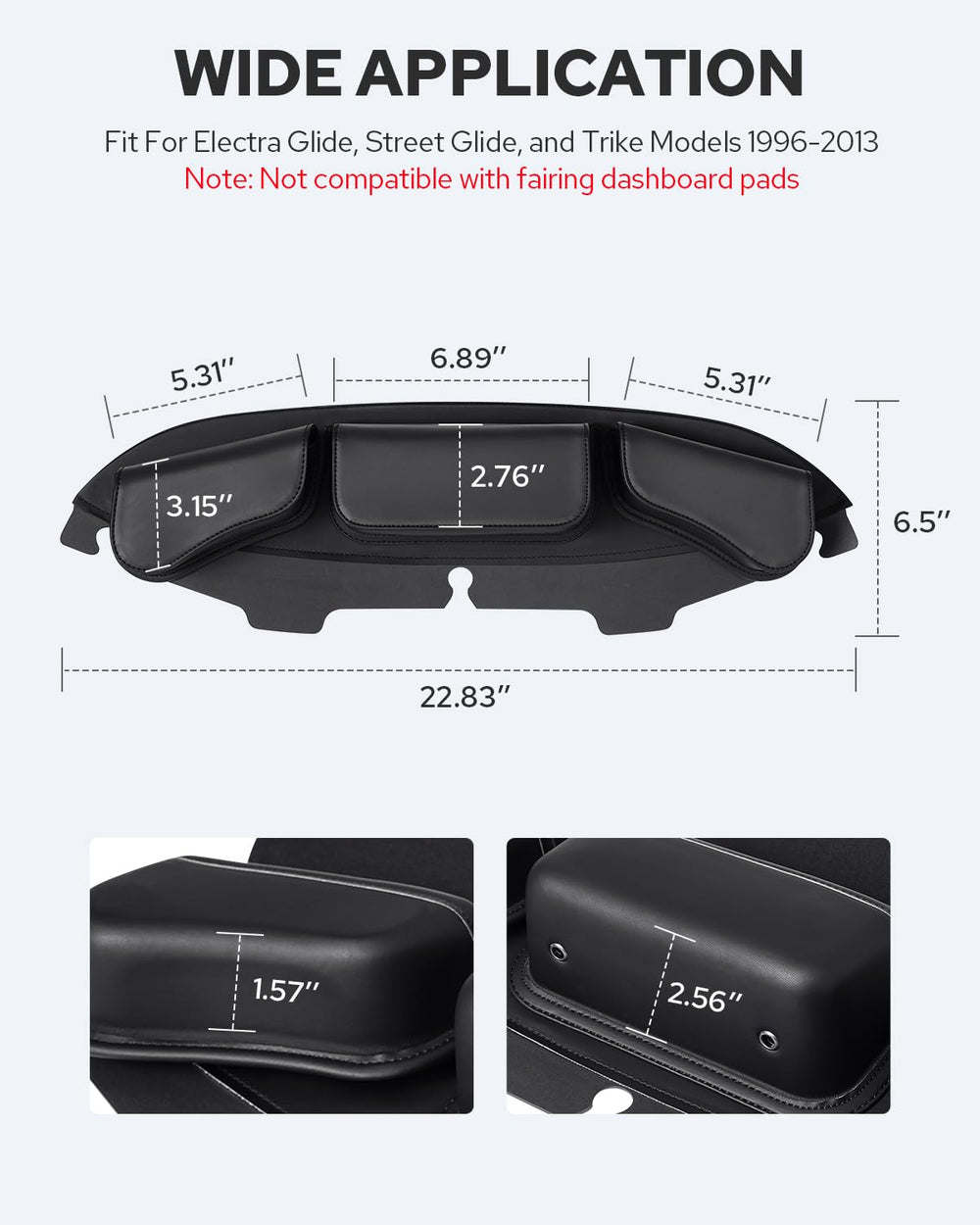 Benlari windshield bag includes easy installation instructions for quick setup.