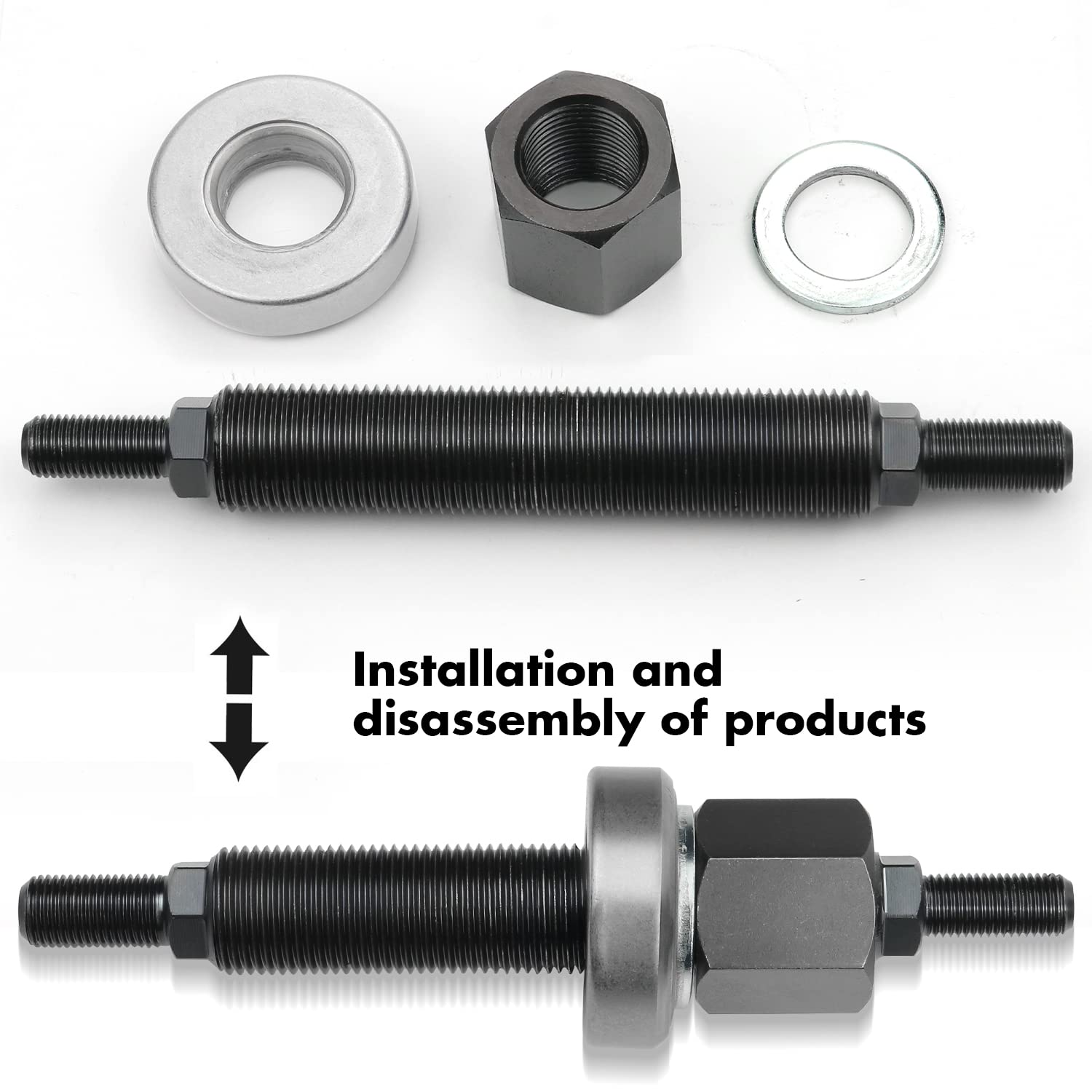 Bentolin installation tool aiding big-block Chevy crank setup