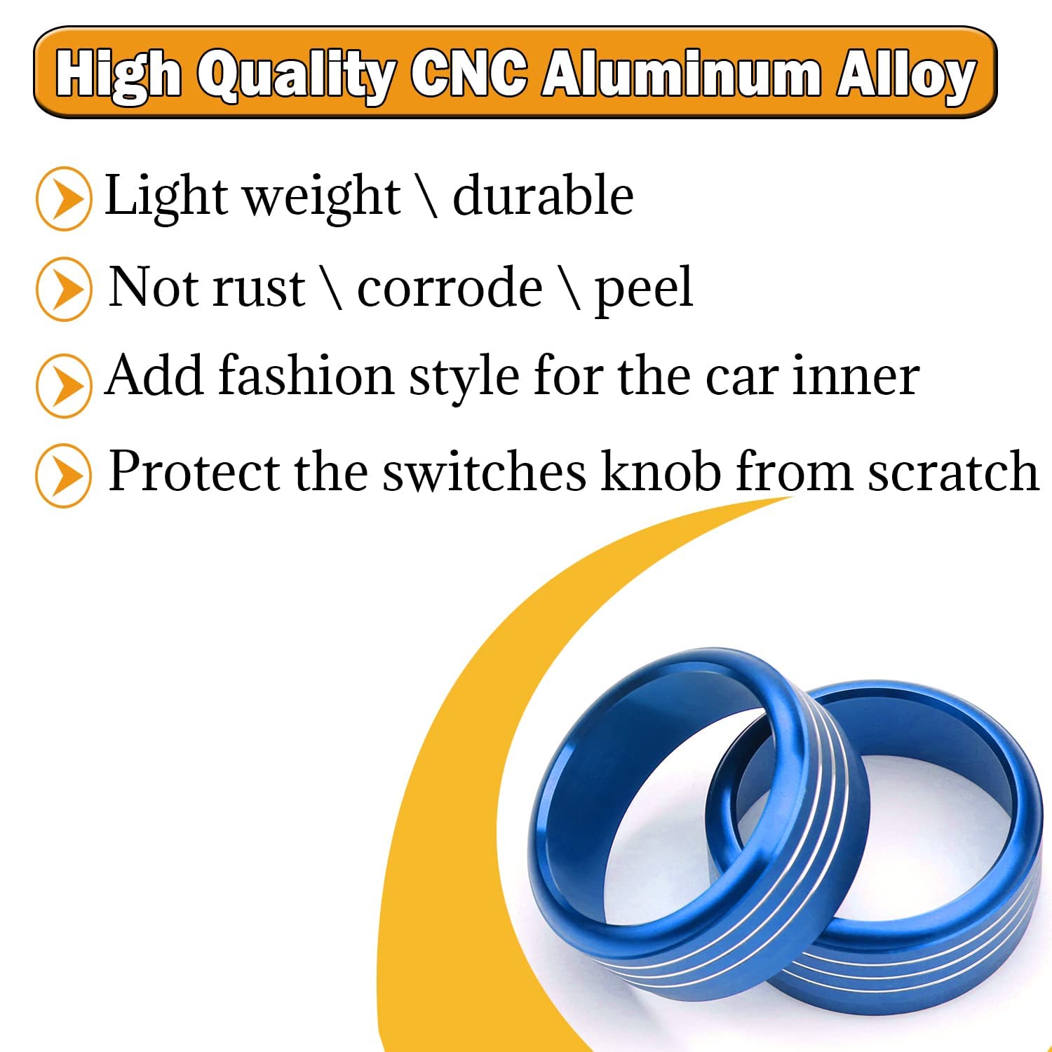 Easy installation with double-sided tape for a secure, tool-free fit